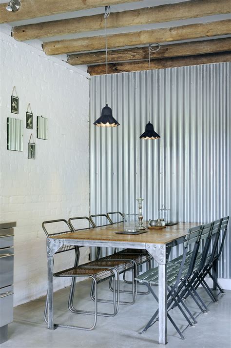 corrugated sheet metal interior design|corrugated metal interior design.